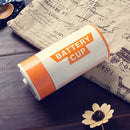 350ML Stainless Steel AA Battery Style Insulation Cup Creative Battery Coffee Vacuum Cup Thermos