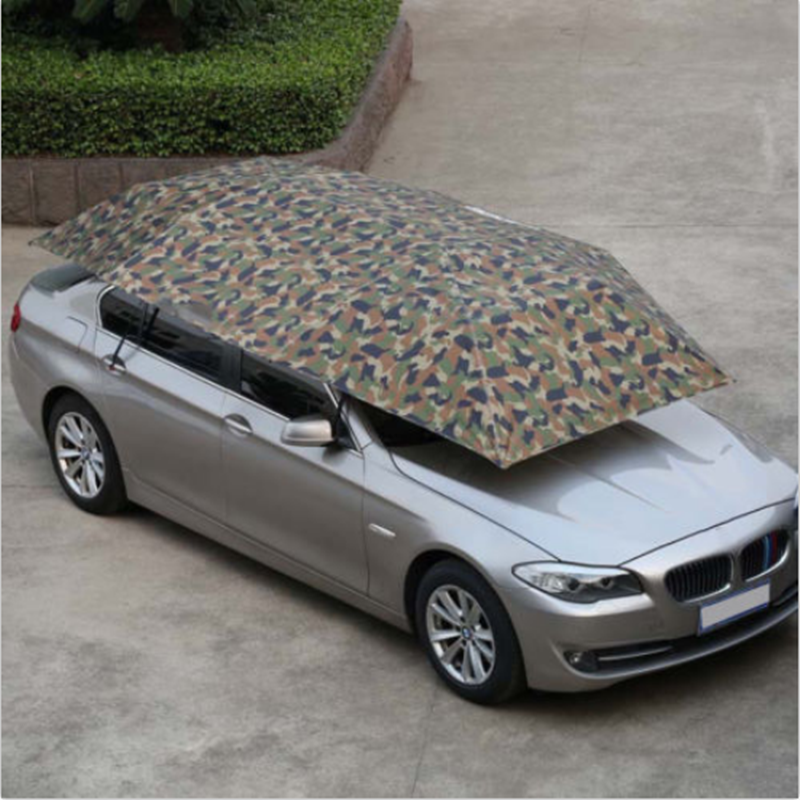 400x210cm Folded UV Oxford Cloth For Car Sun Shelter Umbrella Tent Canopy Roof Cover Sunshade