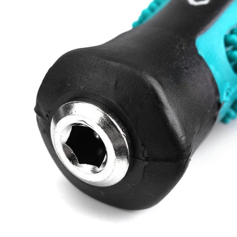 PENGGONG 9907 Mini Screwdriver Magnetic 2-Way Phillips Slotted Screwdriver Bits Hand Tool