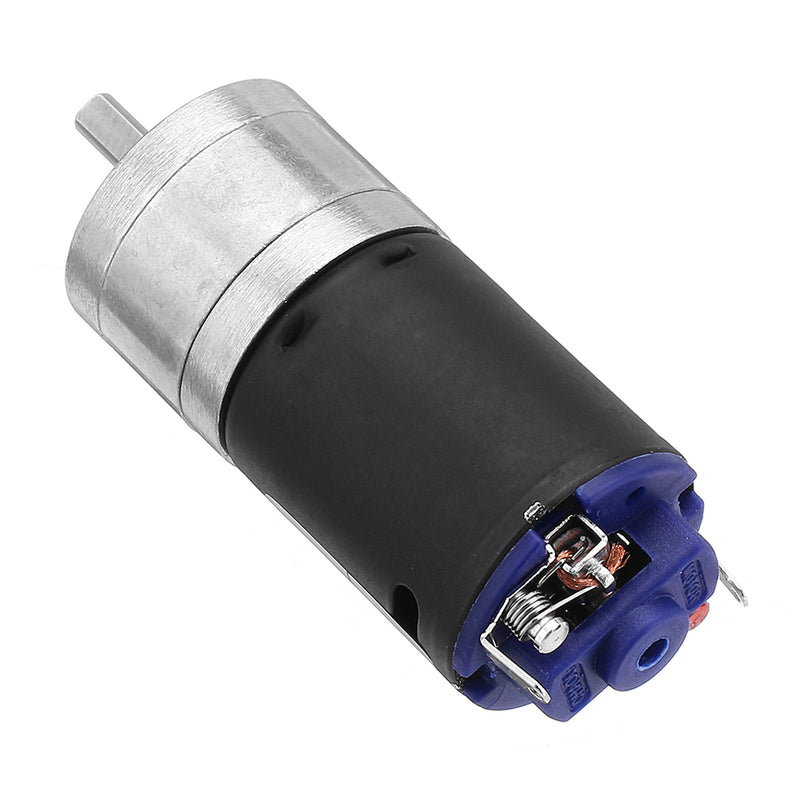 CHIHAI CHR-GM25-BK370 12V 2000rpm 1:10 Ratio DC Motor High Speed Strong Magnetic Reduction Motor