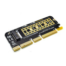 ITHOO PCENVME-N05 M.2 NVME to PCI-E 3.0 X16 Expansion Card M KEY NGFF SSD Adapter Card for Desktop Computer