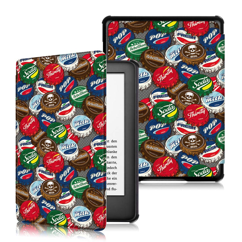 Tablet Case Cover for Kindle 2019 Youth - Bottle Shutter