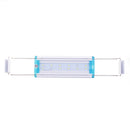 18.5CM Aluminum Adjustable LED Aquarium Light  Fish Tank Panel Lamp Blue+White AC220V