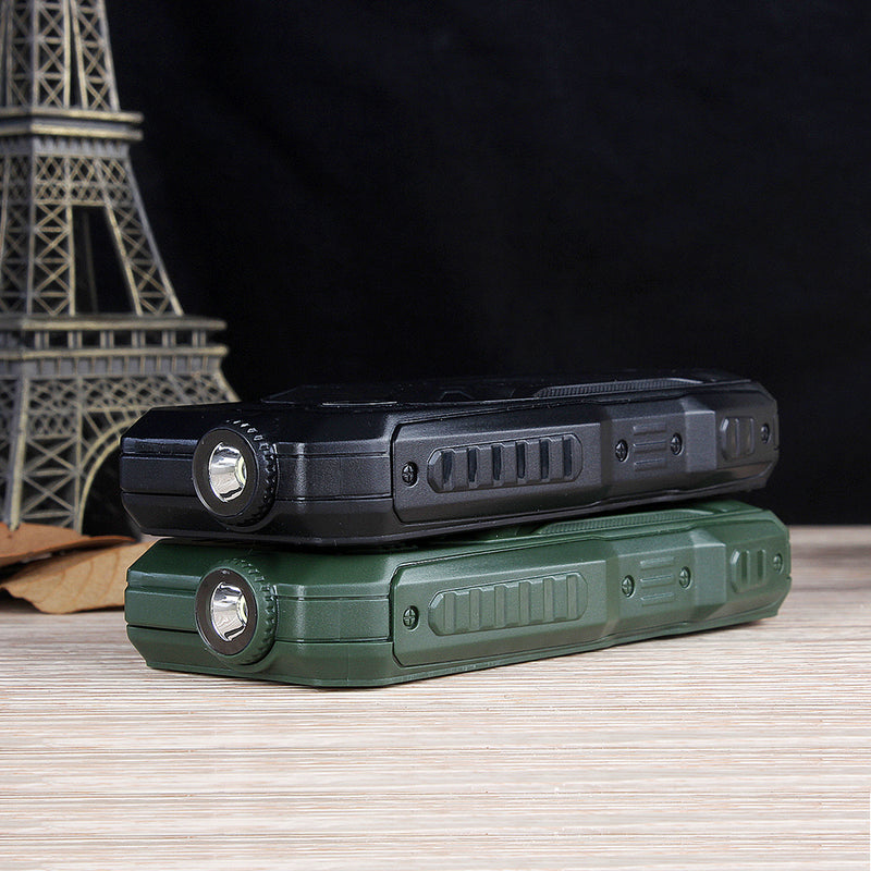 GOFLY T320 1.77 Inch 1800mAh Flashlight FM MP3 Power Bank Dual SIM Outdooors Mini Feature Phone