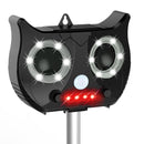Solar Ultrasonic PIR Sensor Pest Repeller Scarer Deterrent Animal Bird Cat Dog