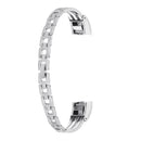 Stainless Steel Jewelry Watch Wristband Release Replacement For Fitbit Alta/HR