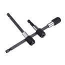 60-100mm Hexagonal Electric Drill Extension Rods Quick Release Self-Locking Screwdriver Bit Holder