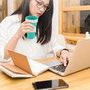 IPRee 350ml Silicone Folding Cup Portable Telescopic Water Drinking Bottle Coffee Mug