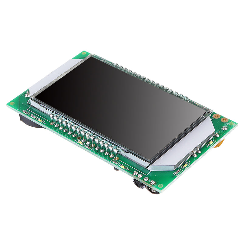 Dual Channel Temperature Display Screen Module DIY Digit Thermometer with Voltmeter Time DC 10-32V For Car Automotive Water Temperature