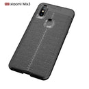 Bakeey Litchi Pattern Shockproof Soft TPU Back Cover Protective Case for Xiaomi Mi Mix 3