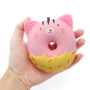 YunXin Squishy Cute Animals Donut 10cm Sweet Soft Slow Rising With Packaging Collection Gift Decor