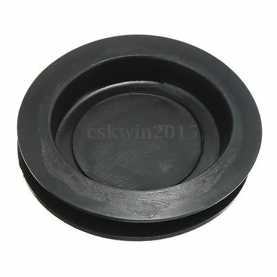 1x Saving Boxes Closure Money Box Piggy Bank Plug Cover Black OD:43mm ID:33mm Security Box