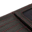 Universal Multi-function Car Sun Visor CD Clip Card Leather Bag Phone Sun Glassess Holder