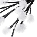 Outdoor Waterproof Solar Powered Pinecone Shape Tree Branch LED String Holiday Light for Patio Decor