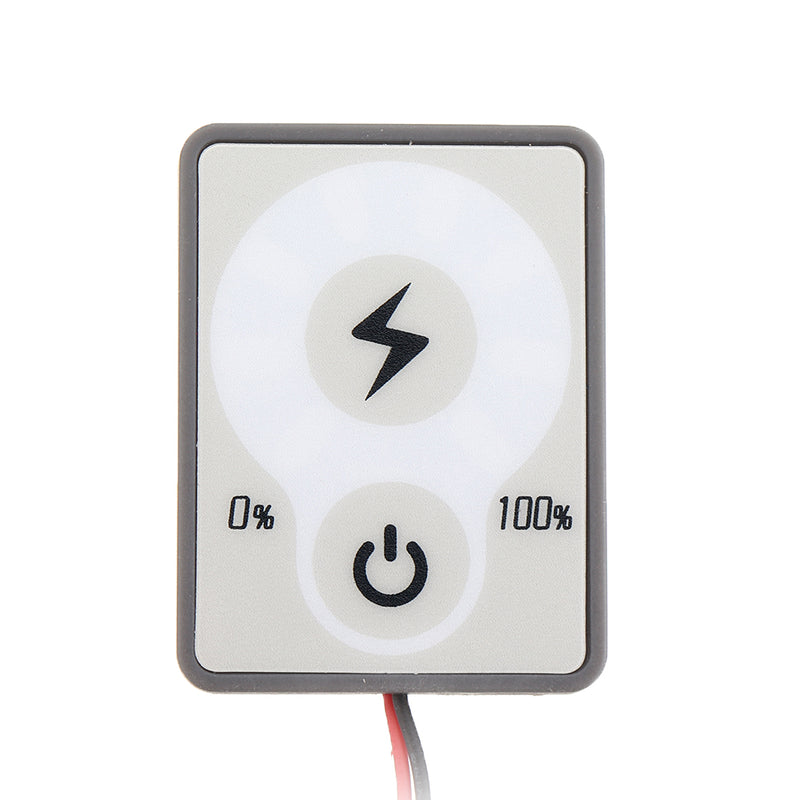 TD16 24V LED Battery Power Indicator Touch Button Power Display Lead-acid Tester Detector
