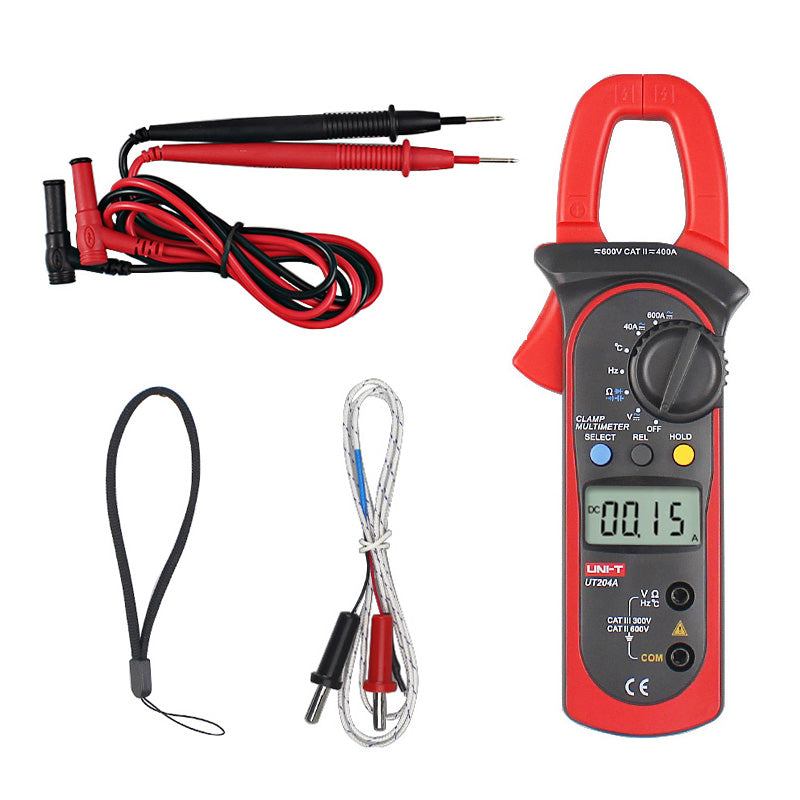 UNI-T UT204A Digital Handheld Clamp Multimeter DMM