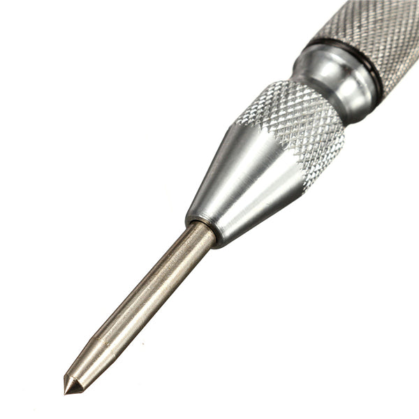 Automatic Hole Punch Center Pin Spring Loaded Adjustable Broken Window Tool