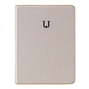 Jordan&Judy JJ-YD0032 Linen Hard Cover Notebook Business Journal Freenotes Diary Notepad Letter U Notebook For Taking Notes Drawing Painting Office School Supplies Stationery Gifts