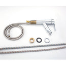 Adjustment Copper Faucet Lifting and Pulling Single Hole Bath Faucet  Hot and Cold Mixing with Two Pipes  Bathroom Kitchen