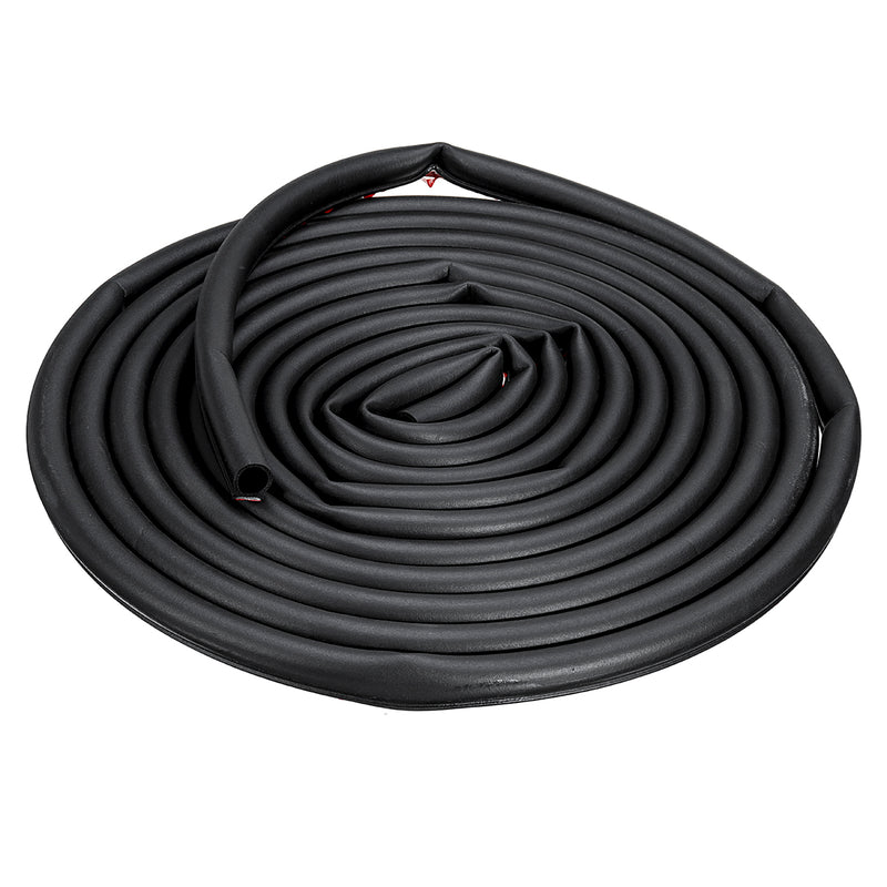 5M/8M Self-Adhesive D Shape Window Door Rubber Sealing Strip Hollow Weatherstrip