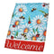 12"x18'' Garden Welcome Flag Ladybug & Bee In Daisy Flowers House Banner Decorations