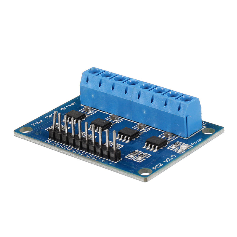 4CH 4 Channel HG7881 Chip H-bridge DC 2.5-12V Stepper Motor Driver Module Controller PCB Board 4 Way 2 Phase