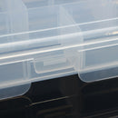 Removable Fishing Tool Bait Tackle Storage Box  Transparent Fishing Tackle Box