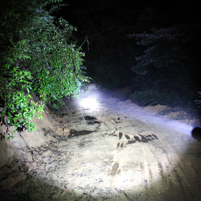 SHENYU C8 350 Lumens Flashlight 18650 Battery 3 Modes Work Lamp Camping Hunting Portable Emergency Lantern