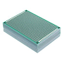 Geekcreit 10pcs 50x70mm FR-4 2.54mm Double Side Prototype PCB Printed Circuit Board