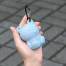 Towel Storage Box Silicone Storage Box Holder Camping Travel Storage Case With Towel