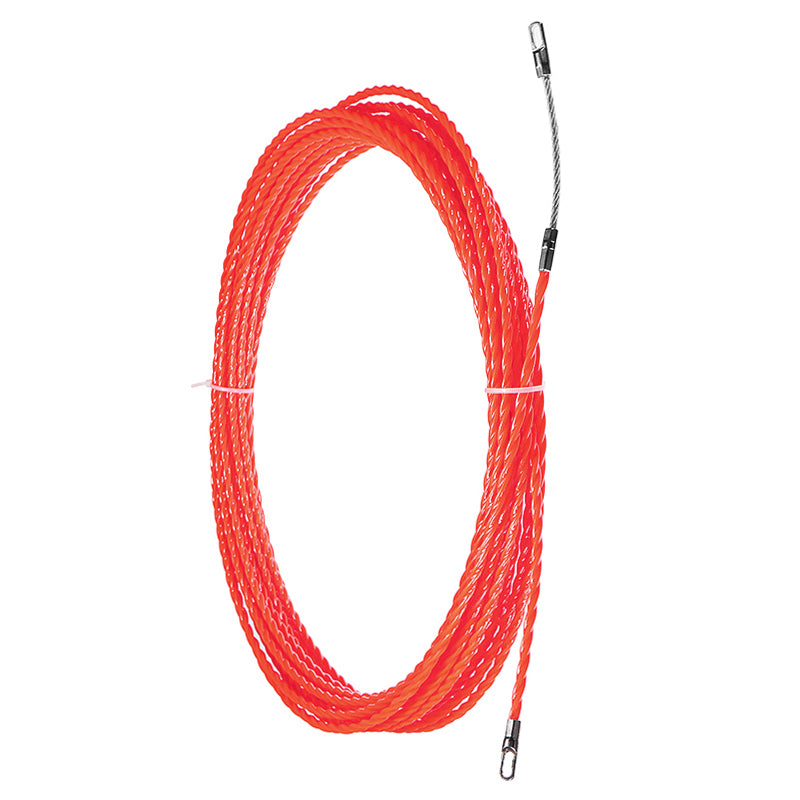 30M 4.5mm Snake Cable Push Puller Fish Tape Reel Conduit Ducting Rodder Pulling Puller