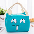 Outdoor Camping Picnic Bag Oxford Cloth Lunch Tableware Portable Insulated Students Thermal Food Box