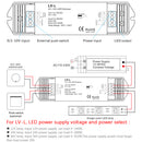 LV-L DC12-36V To 0/1-10V PWM Constant Current LED Dimmer Controller for Single Color Strip Light