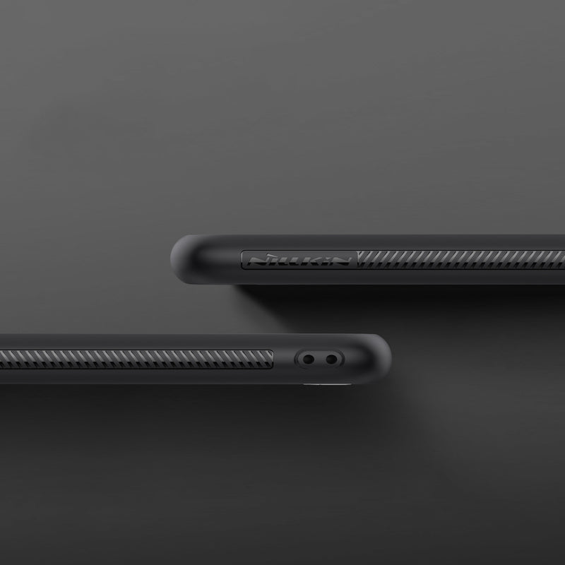 For Xiaomi Redmi Note 8 NILLKIN Anti-fingerprint Anti-slip Nylon Synthetic Fiber Textured Protective Case