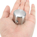 28mm Stainless Steel Window Curtain Rod Pole Finials End Cap