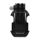PULUZ Black Vertical Surface J-Hook Buckle Mount for Gopro SJCAM Xiaomi Yi Eken