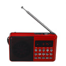 Mini Portable LCD Digital FM Radio Speaker USB TF AUX MP3 Music Player