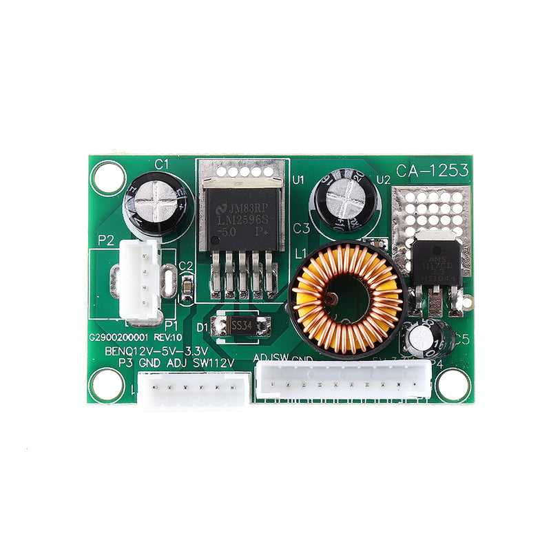 20pcs DC12V to DC5V/3.3V 3A  Converter Step Down Module CA-1253 Power Supply Board