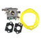 Carburetor Carb with Gasket For Tecumseh TM049XA TC200 TC300 Ice Auger 2-Cycle Engine