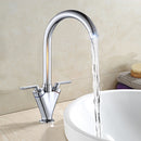 Chrome Plated Brass Faucet Basin Faucet Mixer Bathroom Tap