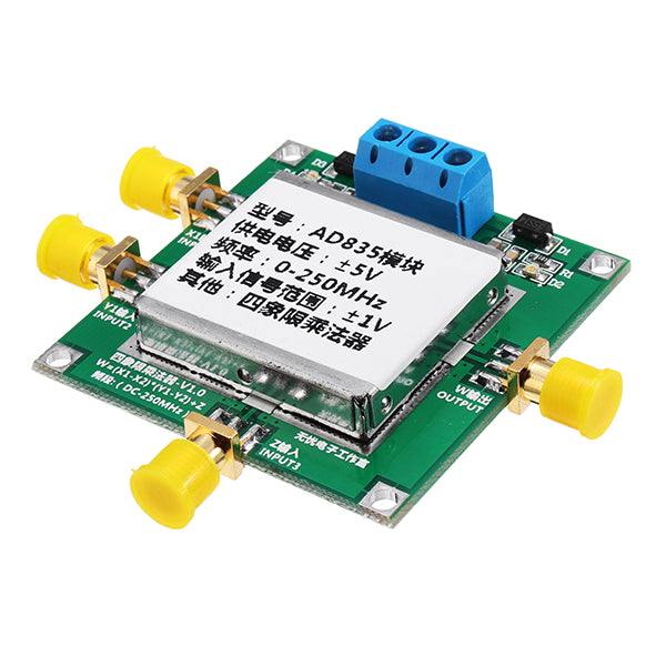 AD835 Multiplier Module Mixer Broadband Modem 4-Quadrant Multiplier DC-250MHZ Frequency
