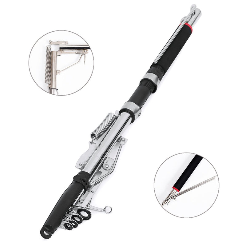 ZANLURE Automatic Telescopic Fishing Rod Sea River Lake Device Spinning Rod Fishing Pole