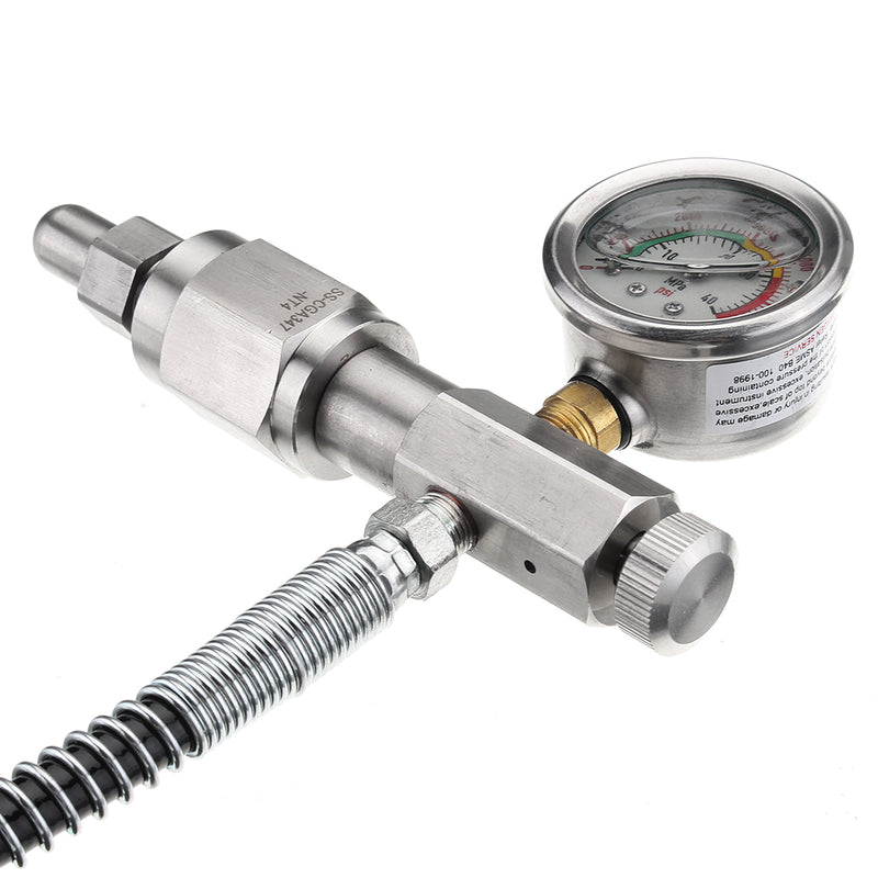 5000PSI Paintball Toys Air SCBA Fill Station Refill Charging Adapter 24inch Hose