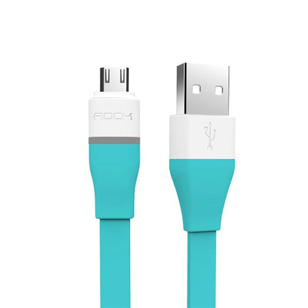 ROCK 1M 3.3ft Micro USB LED Auto-Disconnect Tech Data Cable For Xiaomi HUAWEI UMI