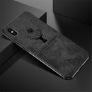 Bakeey Deer Pattern Shockproof Cloth Soft TPU Back Cover Protective Case for Xiaomi Mi 8 Mi8