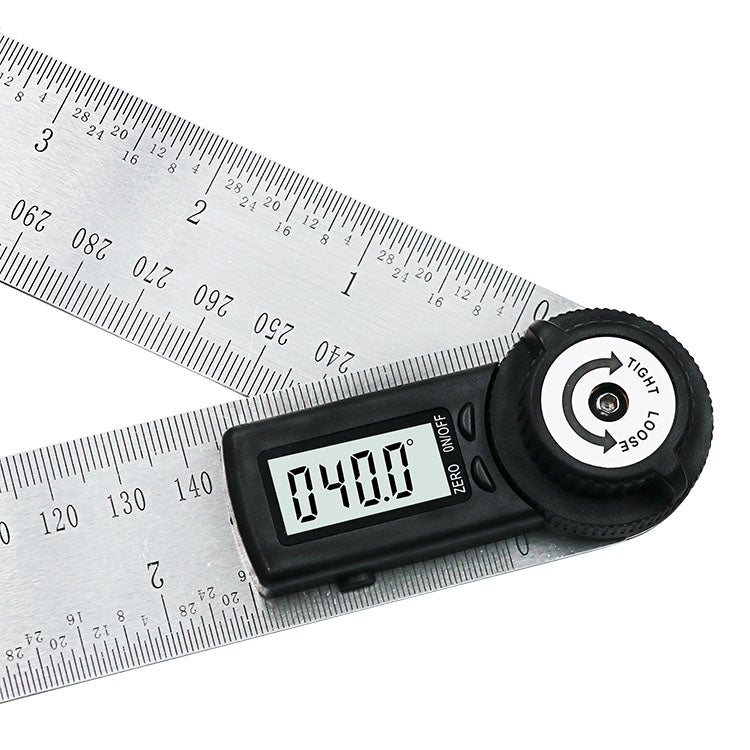 200mm 360 Digital Display Protractor angle finder ruler Inclinometer Goniometer Level Measuring Tool Electronic Angle Gauge