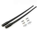 Pair 13 inch Antenna Mast For Harley-Davidson 1989-2018 Electra Tour Glide Road