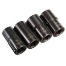5pcs Locking Wheel Nut Remover Nut Bolt Stud Extractor Impact Twist Socket Set