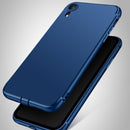 Bakeey Protective Case For iPhone XR Slim Micro Matte TPU Cover With Dust Plug Cover