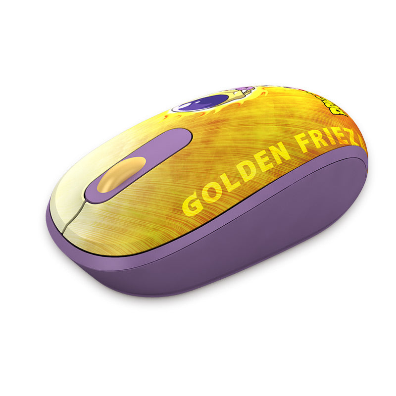 AKKO Smart 1 Dragon Ball Super 2.4G Wireless Golden Frieza Optical Mouse for Laptop or PC